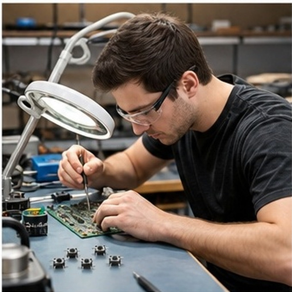 100pcs Tactile Momentary Push  - đánh giá và giá Electronics Repair In Usa