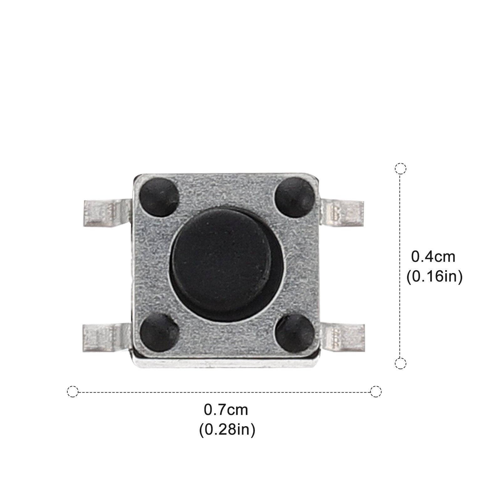 100pcs Tactile Momentary Push  - đánh giá và giá Electronics Repair In Usa