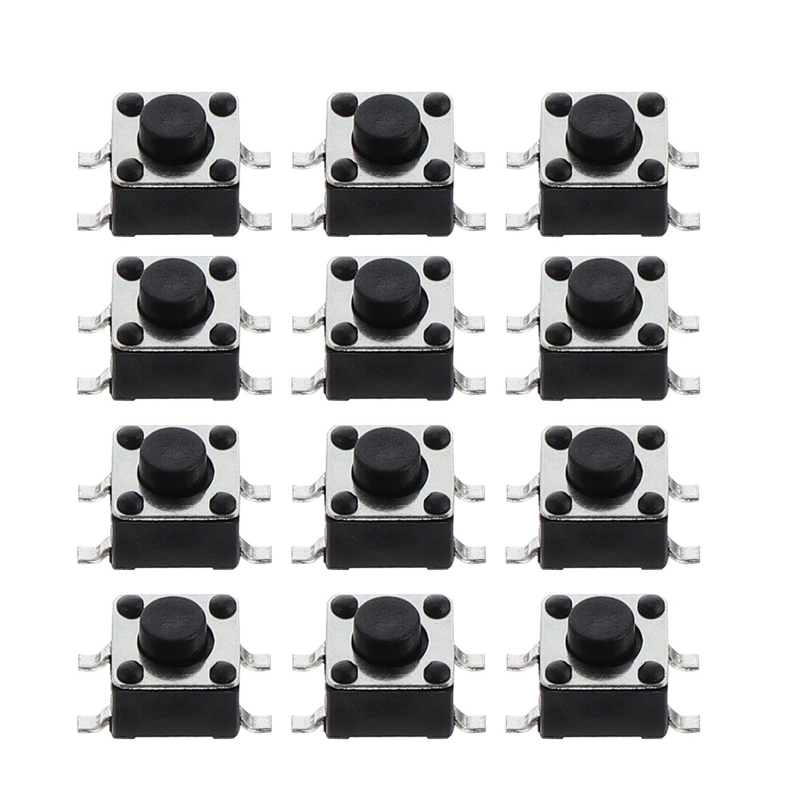 100pcs Tactile Momentary Push  - đánh giá và giá Electronics Repair In Usa