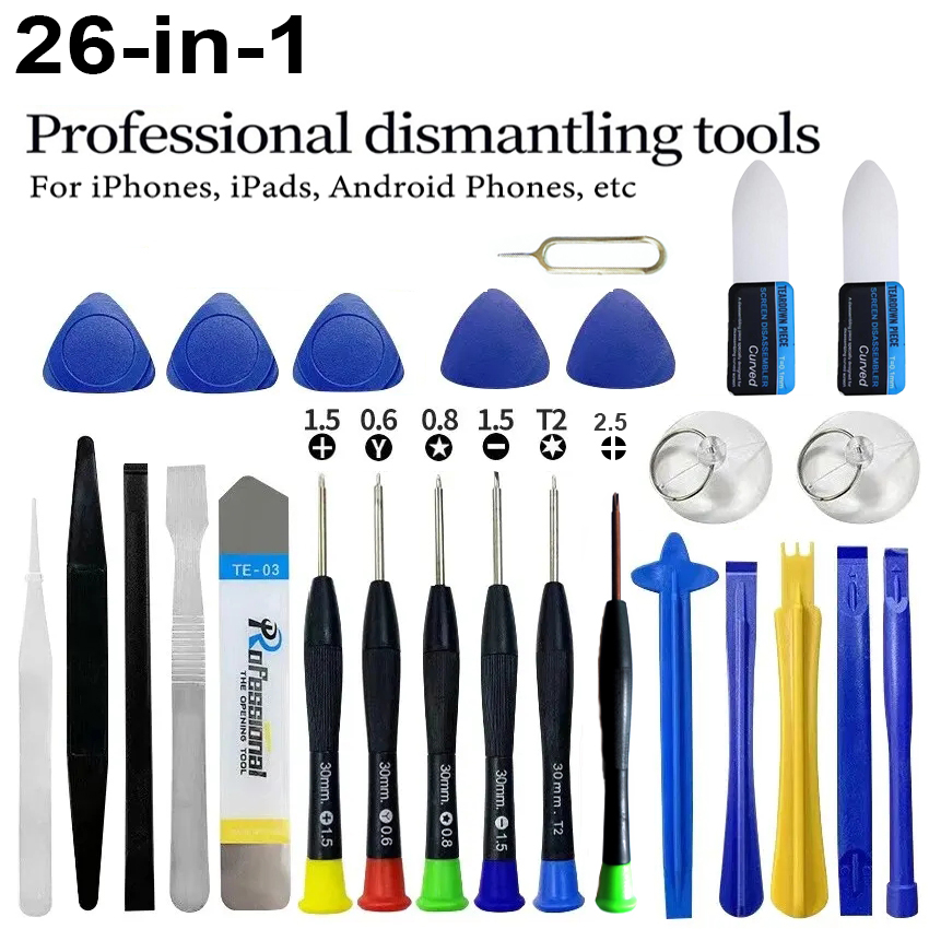 26 in 1 Phone Repair Tool Set  - đánh giá và giá Phone Opening Tool